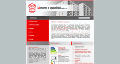 Desktop Screenshot of moravecaspol.cz